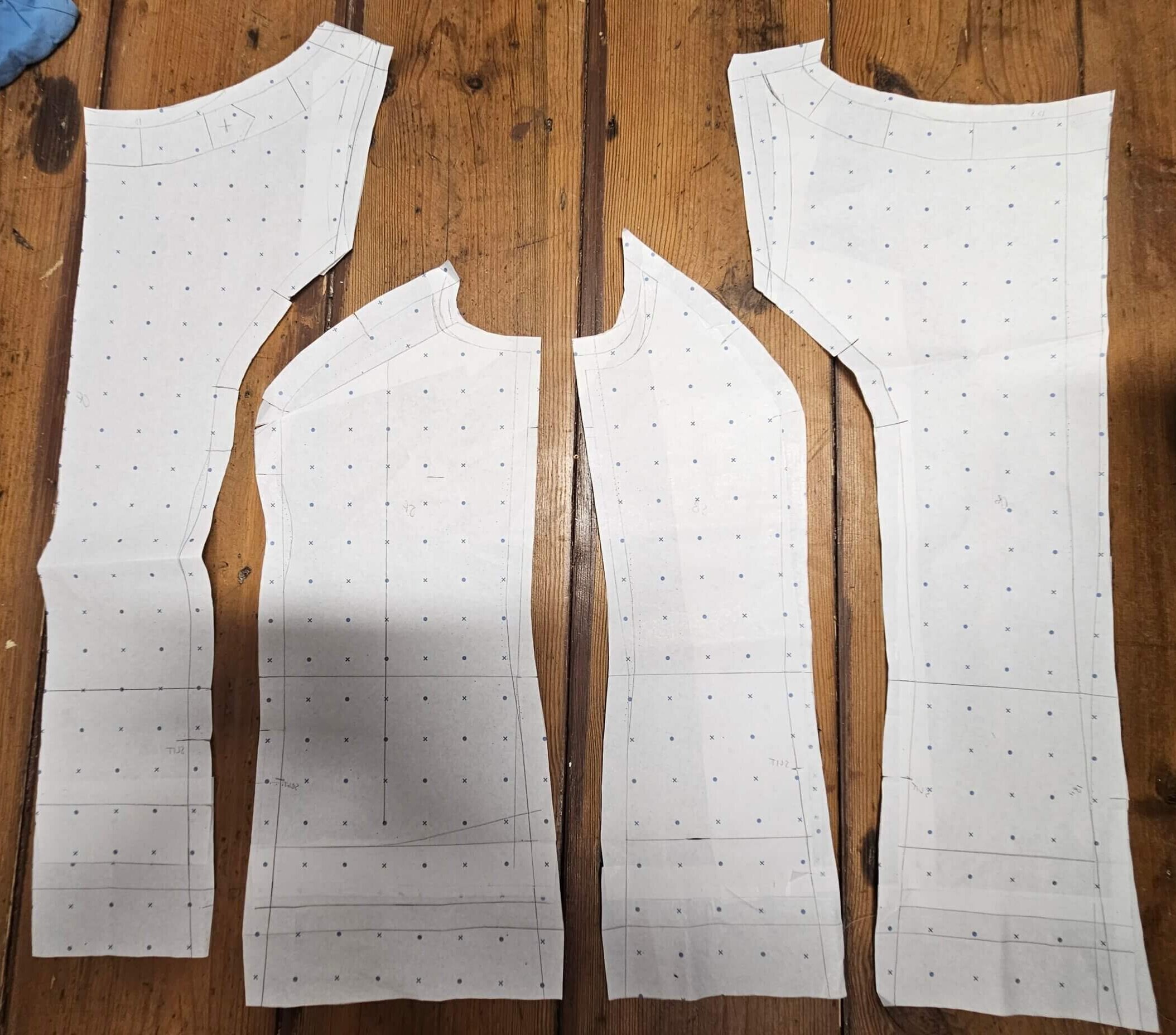 making a bodice pattern to fit your body